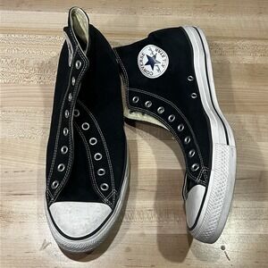 Converse All star High-Top Black Chuck Taylor, Men's Size 14, No Laces